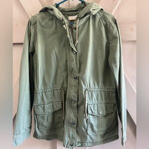 Levi's Olive Utility Jacket for Women